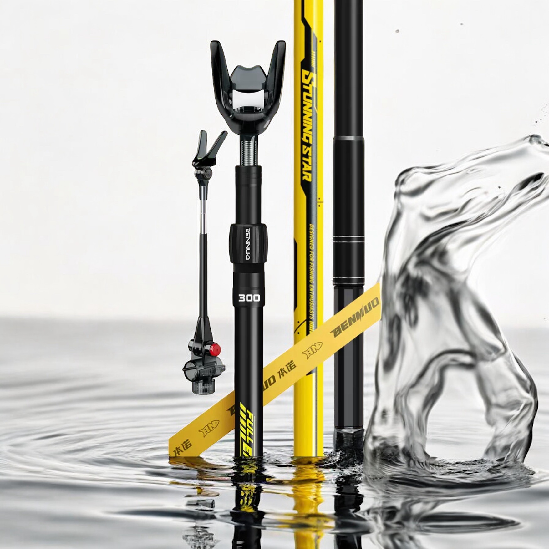 Підставка Perfect koi Herabunafishing карбонова для вудилищ 2.4 - Зображення 10