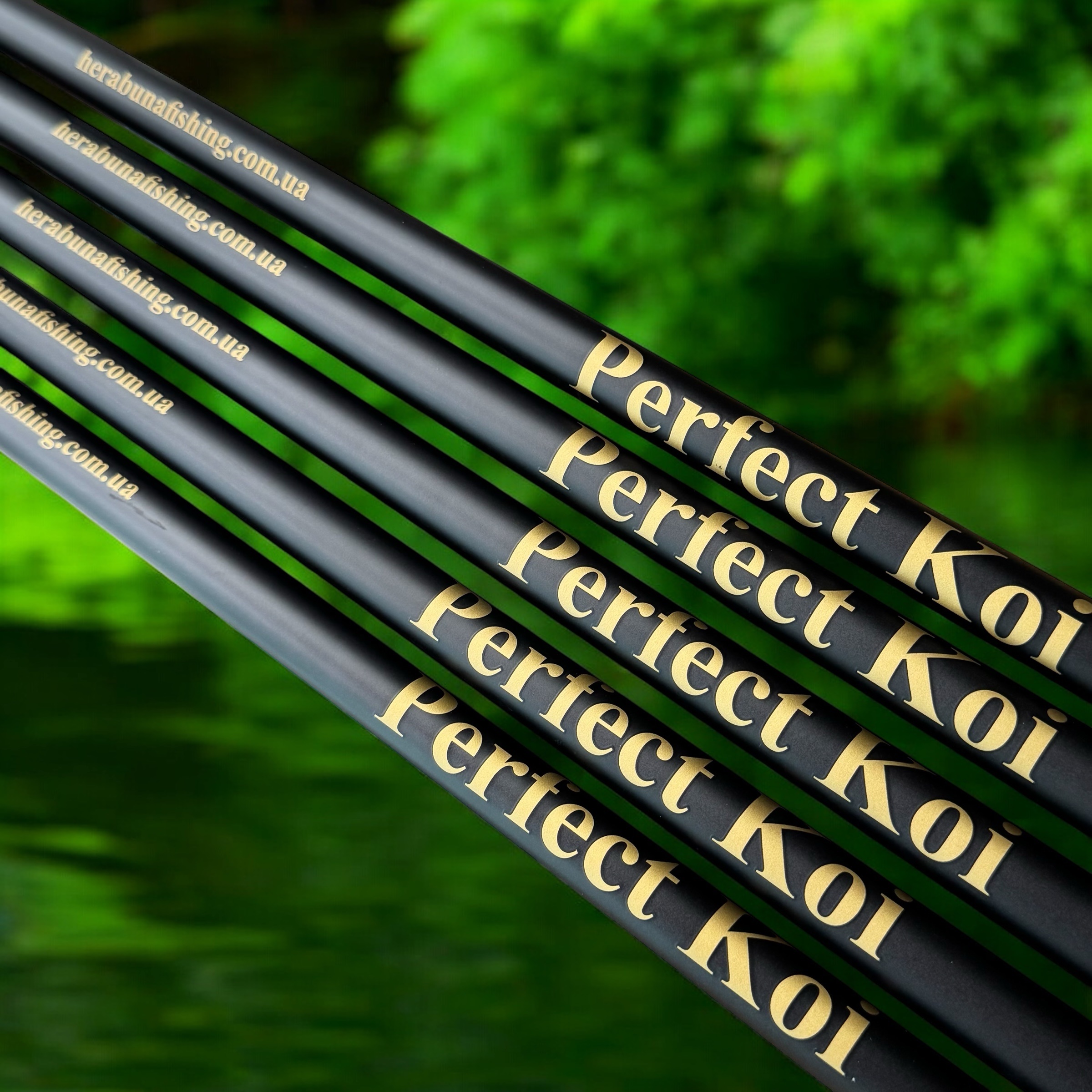 Підставка Perfect koi Herabunafishing карбонова для вудилищ 2.4 - Зображення 2