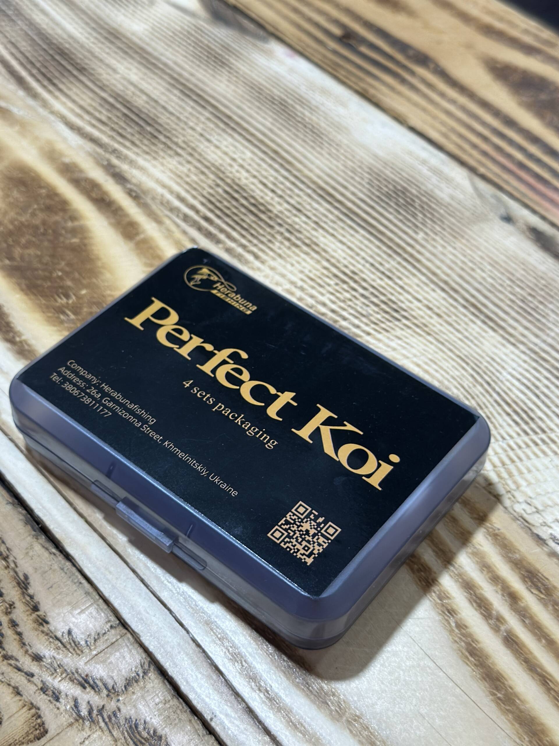 Оснастки Херабуна Perfect koi 4 шт у коробці з ножицями