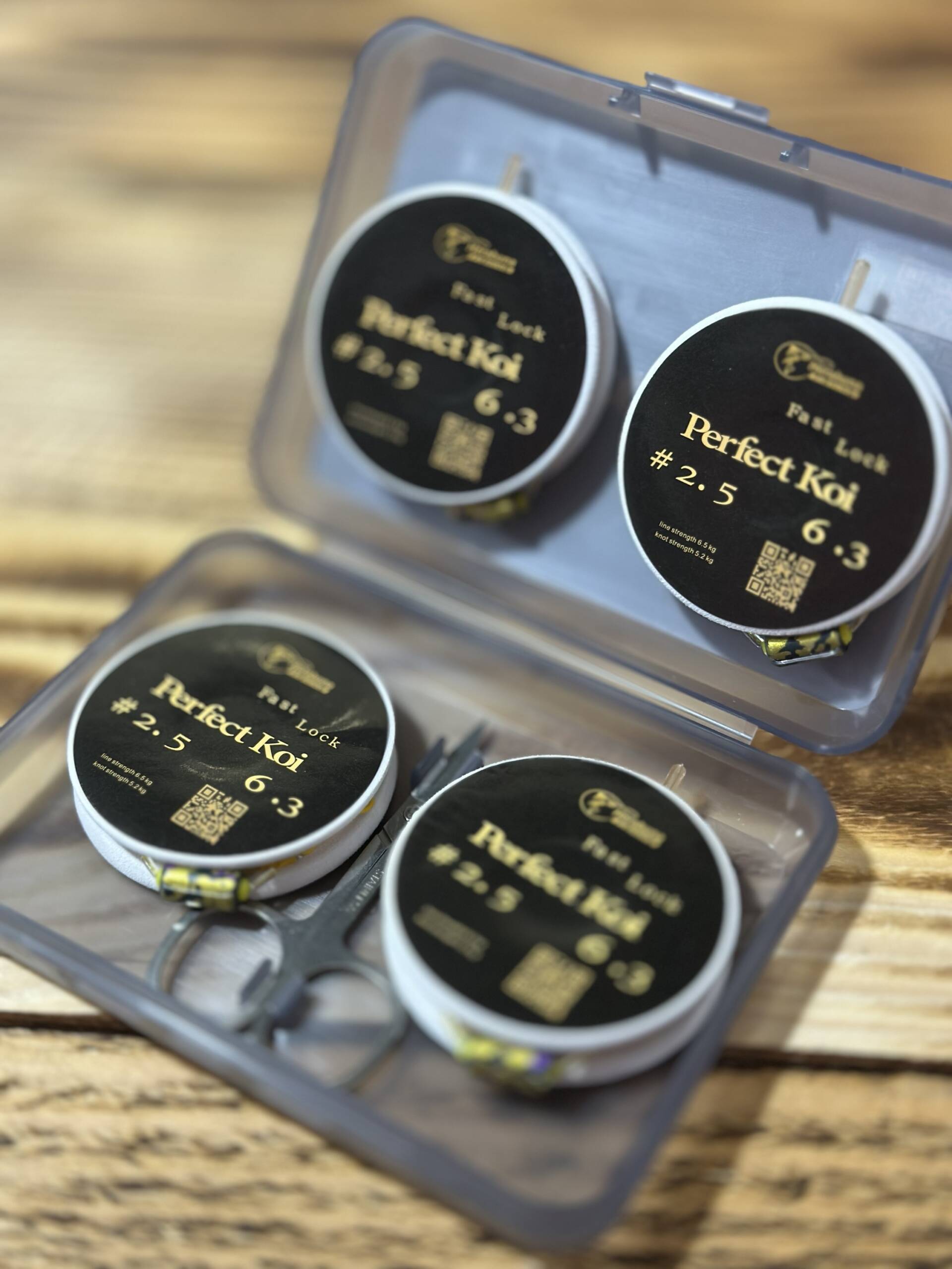 Оснастки Херабуна Perfect koi 4 шт у коробці з ножицями - Зображення 5