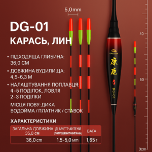 Розумний поплавок з потовщеною антеною DG